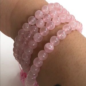 Mala beads - ROSE QUARTZ 108 Mala prayer beads